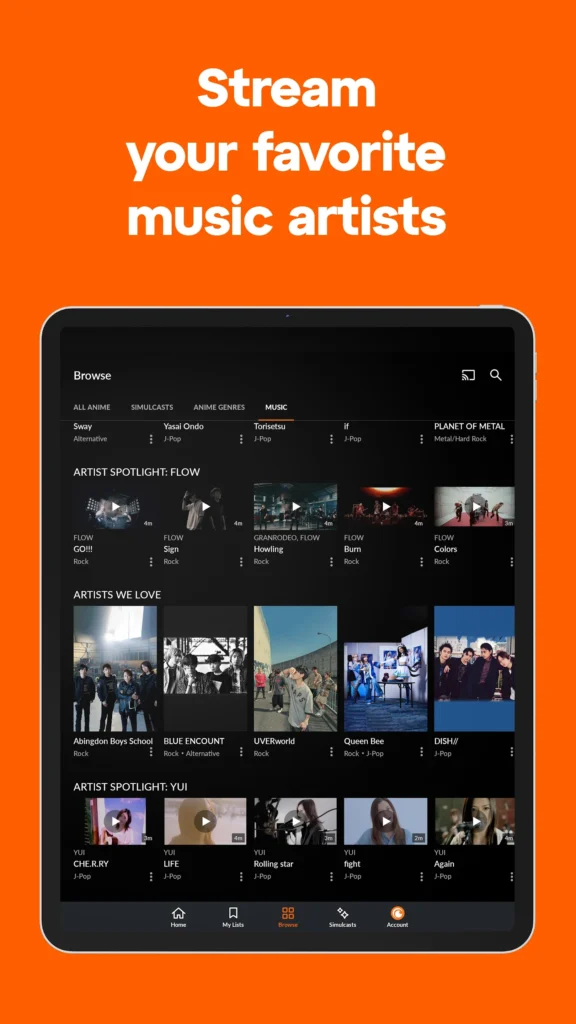 Crunchyroll MOD APK