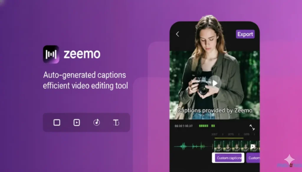 Zeemo Premium Mod APK Auto Captions  No Watermark