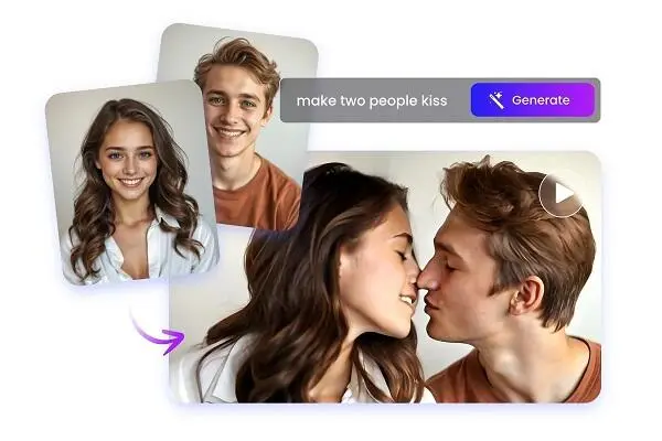 ai kissing video generator