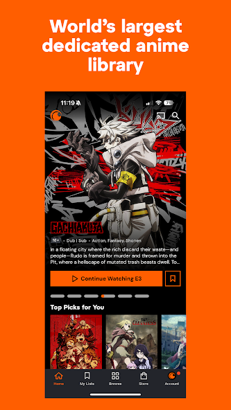 crunchyroll mod apk download