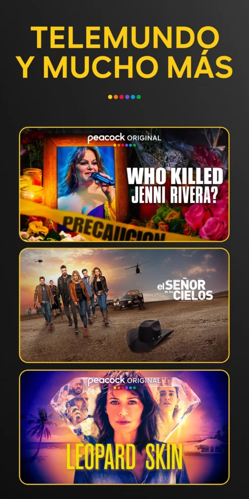 Peacock MOD APK Premium Unlocked