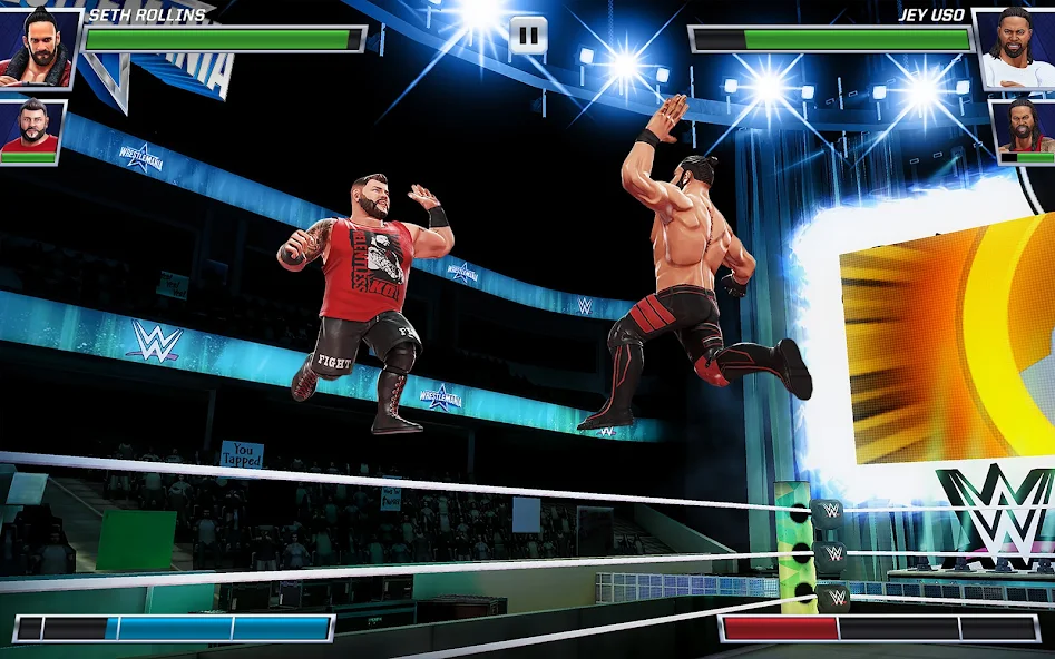 wwe mayhem mod apk all characters unlocked