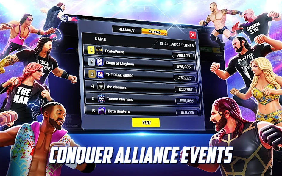 wwe mayhem mod apk