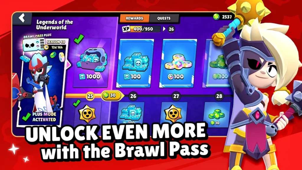 Brawl Stars Mod APK Unlimited Gems and Coins